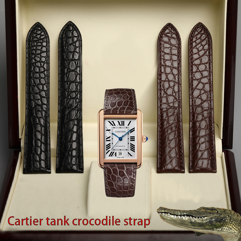 Men'S Accessories Cartier - Ремешок мужской/женский из кожи аллигатора с